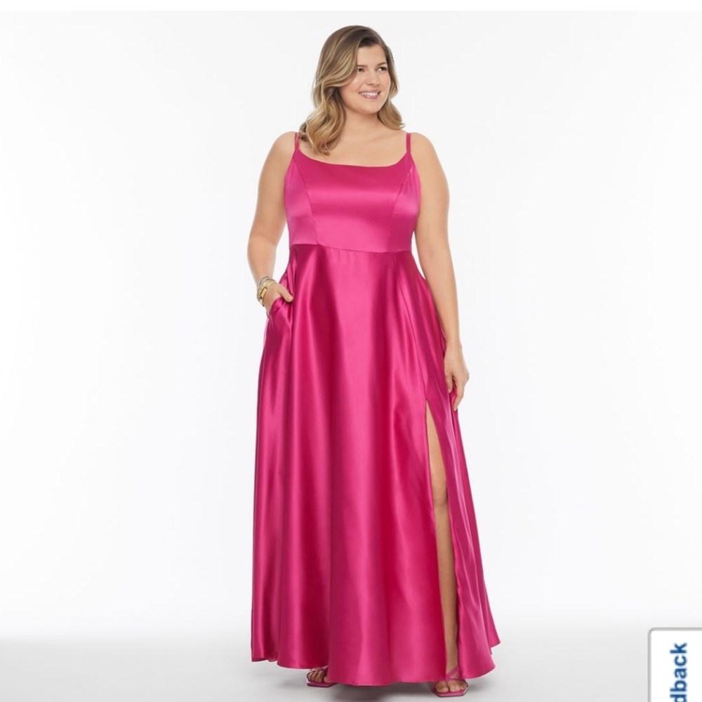 Plus Size A Line Dress Juniors